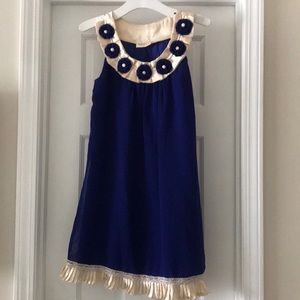 Fashion Spy Royal Blue Sleeveless Dress